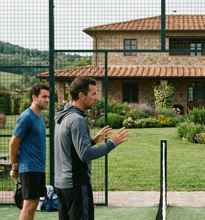 Coaching padel